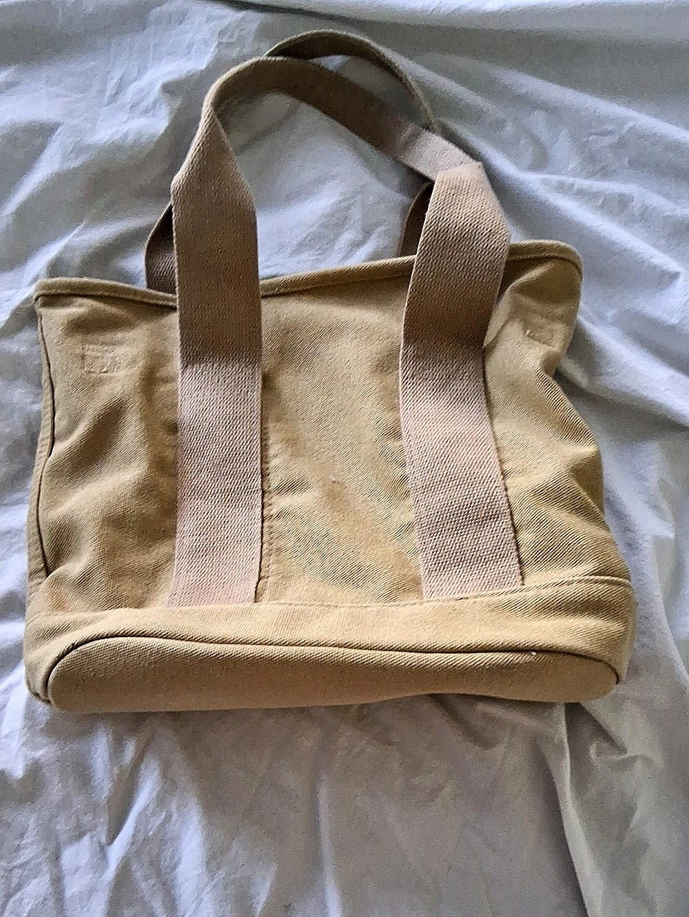 Tan Canvas Tote